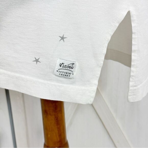 Victoria’s Secret Vintage Capricorn Astrology Cotton Nightshirt White Small - Picture 6 of 11